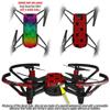 Skin Decal Wrap 2 Pack Compatible with DJI Ryze Tello Rainbow Butterflies Drone NOT Included view 2
