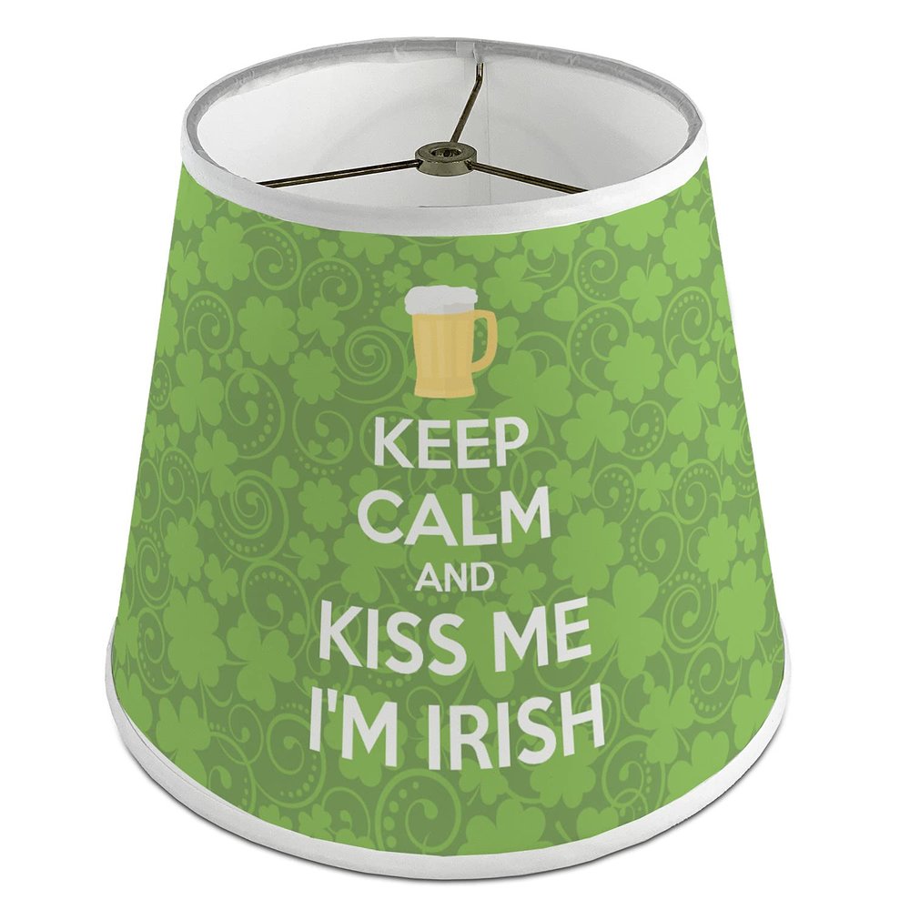 YouCustomizeIt Personalized Kiss Me I'm Irish Empire Lamp Shade
