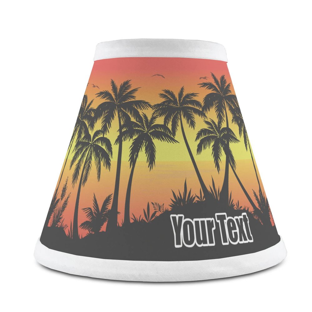YouCustomizeIt Personalized Tropical Sunset Chandelier Lamp Shade