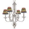 YouCustomizeIt Personalized Tropical Sunset Chandelier Lamp Shade view 4