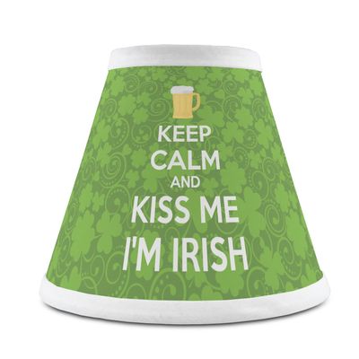 YouCustomizeIt Personalized Kiss Me I'm Irish Chandelier Lamp Shade