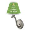 YouCustomizeIt Personalized Kiss Me I'm Irish Chandelier Lamp Shade view 3