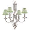YouCustomizeIt Personalized Tropical Leaves Border Chandelier Lamp Shade view 4