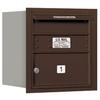 Salsbury Industries 3704S-01ZRP 4C Horizontal Mailbox, Bronze view 1