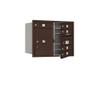 Salsbury Industries 3706D-05ZFU 4C Horizontal Mailbox, Bronze view 1