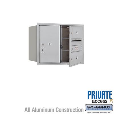 Salsbury Industries 3706D-05ZRP 4C Horizontal Mailbox, Bronze