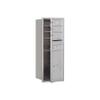 Salsbury Industries 3710S-03AFP 4C Horizontal Mailbox, Aluminum view 1