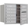 Salsbury Industries 3706D-10AFU 4C Horizontal Mailbox, Aluminum view 1