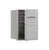 Salsbury Industries 3710S-03AFU 4C Horizontal Mailbox, Aluminum view 1