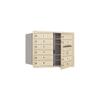 Salsbury Industries 3706D-10SFU 4C Horizontal Mailbox, Sandstone view 1