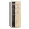 Salsbury Industries 3710S-03SFP 4C Horizontal Mailbox, Sandstone view 1