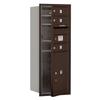 Salsbury Industries 3710S-03ZFP 4C Horizontal Mailbox, Bronze view 1