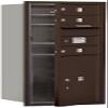 Salsbury Industries 3710S-03ZFP 4C Horizontal Mailbox, Bronze view 2