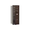 Salsbury Industries 3710S-03ZFU 4C Horizontal Mailbox, Bronze view 1
