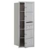 Salsbury Industries 3710S-04AFU 4C Horizontal Mailbox, Aluminum view 1