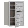Salsbury Industries 3706S-04AFU 4C Horizontal Mailbox, Aluminum view 1