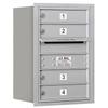 Salsbury Industries 3706S-04ARP 4C Horizontal Mailbox, Aluminum view 1