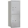 Salsbury Industries 3710S-2PARU 4C Horizontal Mailbox, Aluminum view 1