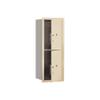 Salsbury Industries 3710S-2PSFP 4C Horizontal Mailbox, Sandstone view 1