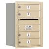 Salsbury Industries 3706S-04SRP 4C Horizontal Mailbox, Sandstone view 1