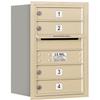 Salsbury Industries 3706S-04SRU 4C Horizontal Mailbox, Sandstone view 1
