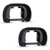 JJC 2-Pack FDA-EP18 Eyecup Eyepiece Eye Cup for Sony A7 A7II A7III A7R A7RII A7RIII A7RIV A7S A7SII A9 A99II A58 for Sony A7 A7 II A7 III A7R A7R II A7R III A7R IV A7S A7S II A99 II A58 Camera view 1