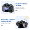 JJC 2-Pack FDA-EP18 Eyecup Eyepiece Eye Cup for Sony A7 A7II A7III A7R A7RII A7RIII A7RIV A7S A7SII A9 A99II A58 for Sony A7 A7 II A7 III A7R A7R II A7R III A7R IV A7S A7S II A99 II A58 Camera view 2