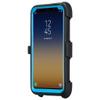 SOGA Cover Compatible for Samsung Galaxy S9 Plus Case [TriGuard] Shockproof Rugged Hybrid Armor Case Cover with Belt Clip Holster for Galaxy S9 Plus - Blue view 4