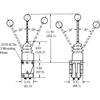 Buyers Products B206305 Dual Axis Remote Valve Control, 9/16 Inch Stroke Each Direction, Interior or Exterior Mount Hydraulic Control Lever for PTO, Dump Body, and Snow Plow Applications view 2