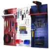Wall Control Patriot Pegboard Organizer American Made 4ft Metal Pegboard Tool Storage Kit Made in The USA view 3