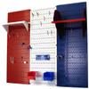 Wall Control Patriot Pegboard Organizer American Made 4ft Metal Pegboard Tool Storage Kit Made in The USA view 4