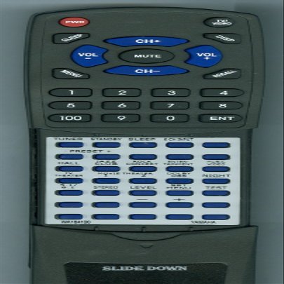 Replacement Remote Control for Yamaha RXV440, YHT440, HTR5650, RAV246, RXV540, YHT740