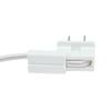 Novelty Lights SPT-2 Male Plug, Snap On Vampire Plugs, White, Polarized, 10 Amp, 25 Pack view 2