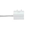 Novelty Lights SPT-2 Male Plug, Snap On Vampire Plugs, White, Polarized, 10 Amp, 25 Pack view 3