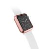 42mm Apple Watch Case, X-Doria Revel Bumper Fashion Case - Compatible with Apple Watch Series 1, Series 2 and Nike+ (Rose Gold) view 2