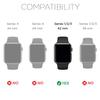 42mm Apple Watch Case, X-Doria Revel Bumper Fashion Case - Compatible with Apple Watch Series 1, Series 2 and Nike+ (Rose Gold) view 3