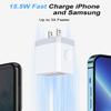 USB Charger Cube Wall Charger Plug AILKIN 3.1A 3 Muti Port USB Adapter Plug view 2