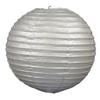 Beistle Club Pack Metallic Silver Paper Lantern Box of 18 Silver paper Lanterns view 1