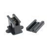 Novelty Lights SPT-2 Female Plug, Snap On Vampire Plugs, Black, Polarized, 10 Amp, 25 Pack view 2