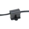 Novelty Lights SPT-2 Female Plug, Snap On Vampire Plugs, Black, Polarized, 10 Amp, 25 Pack view 4