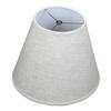 FenchelShades.com 8" Top Diameter x 15" Bottom Diameter 12" Slant Height Fabric Barrel Lampshade Spider Attachment (Designer Oatmeal) view 1