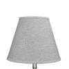 FenchelShades.com 8" Top Diameter x 15" Bottom Diameter 12" Slant Height Fabric Barrel Lampshade Spider Attachment (Designer Oatmeal) view 2