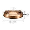uxcell Ceiling Light Plate Pointed Base Chassis Disc Pendant Accessories view 3
