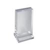 Azar Displays 104510 Deluxe Vertical Acrylic Block Stand, 5"" x 7"" Pack of 1 view 1