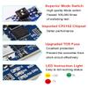 WITMOTION UART 6-in-1 USB to Serial Converter, Multifunctional (USB to TTL/RS485/232, TTL-RS232/485, 232-485), Universal Adapter Module with CP2102 Compatible with Windows 7/8/10, Linux, Arduino view 3