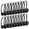 CN-Outlet Wholesale Kids Headphones in Bulk 25 Pack for School Classroom Students Children and Adults - Black view 1