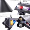 Wellmet 59 Inch Pool Table Light for Game Room with Billiards Decoration view 4