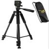 60" Tripod for Nikon D7200 D7100 D7000 D5600 D5500 D5300 D5200 D5100 D5000 D3400 D3300 D3200 D3100 D3000 D90 Coolpix P7800 P7700 P7100 P7000 P6000 5400 P5100 P5000 P900 P610 P600 P530 P520 P510 view 1