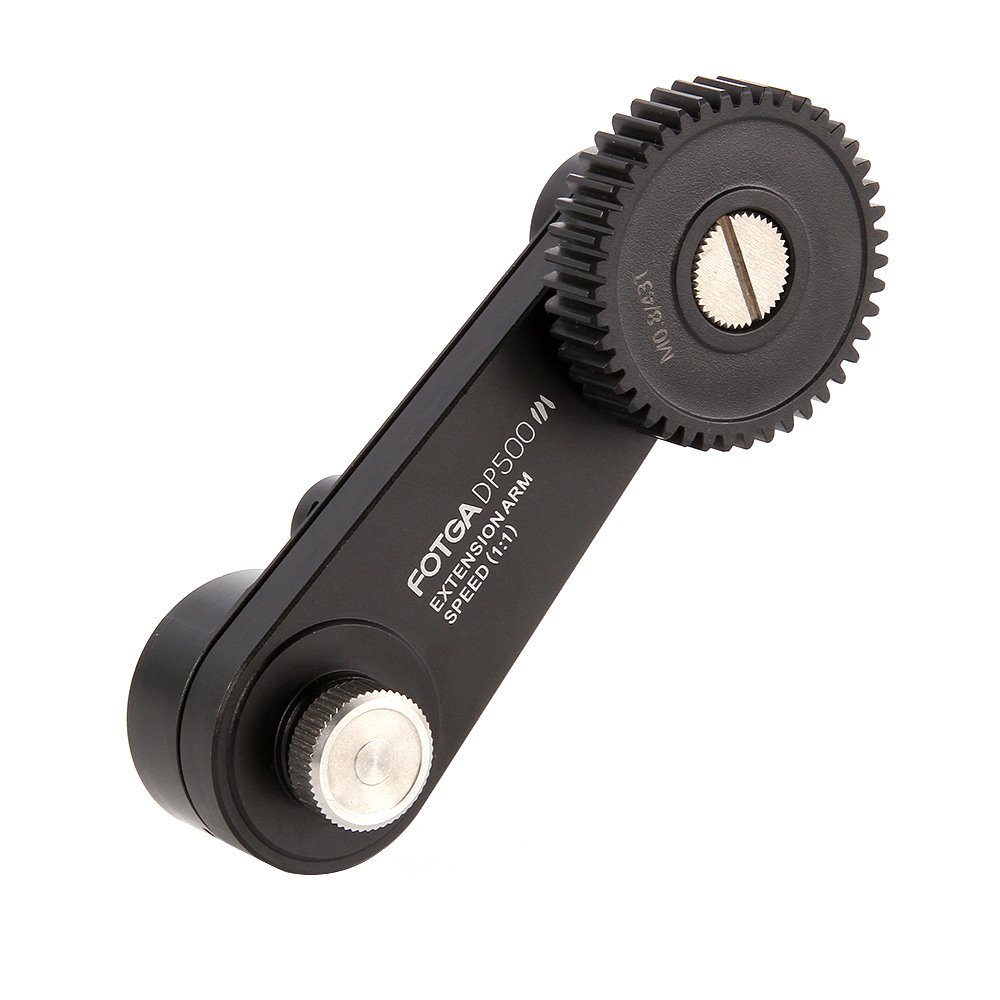 Fotga Rocker Extension Arm for DP500 III Follow Focus Sony A7 A7R A7Rs II III A9 Panasonic GH3 GH4 GH5 GH5s Canon EOS 6D 7D 5D Mark II III DSLR Cameras C100 C300 C500 RED BlackMagic FS7 Camcorder