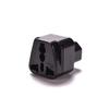 IEC C14 to Universal Female AU US UK EU C13 &1 (2in1) Adapter Power Plug/Socket (2 Pack) view 2